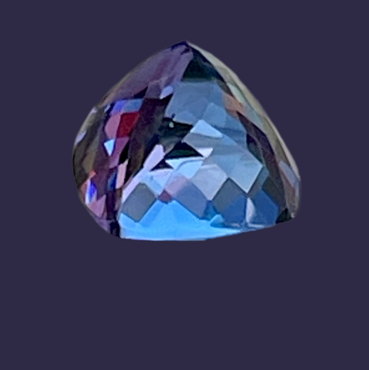 9.29 ct. Tanzanite, Vivid Blue-Blue, Cushion, Flawless (top quality) SALE