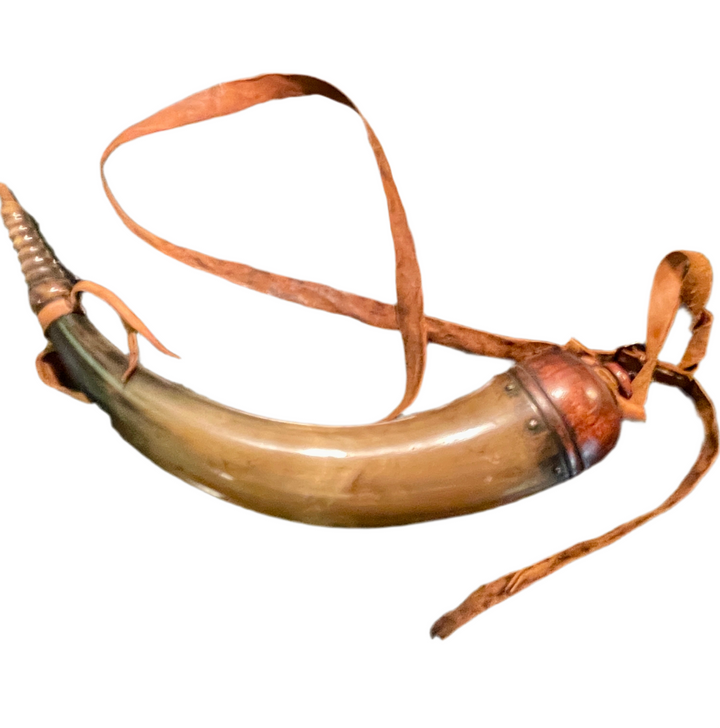 Reproduction of Antique Powder Horn