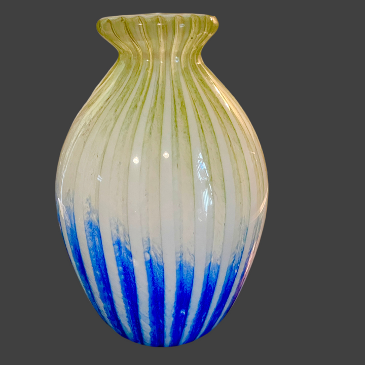 Venetian Art Glass Vase Vintage