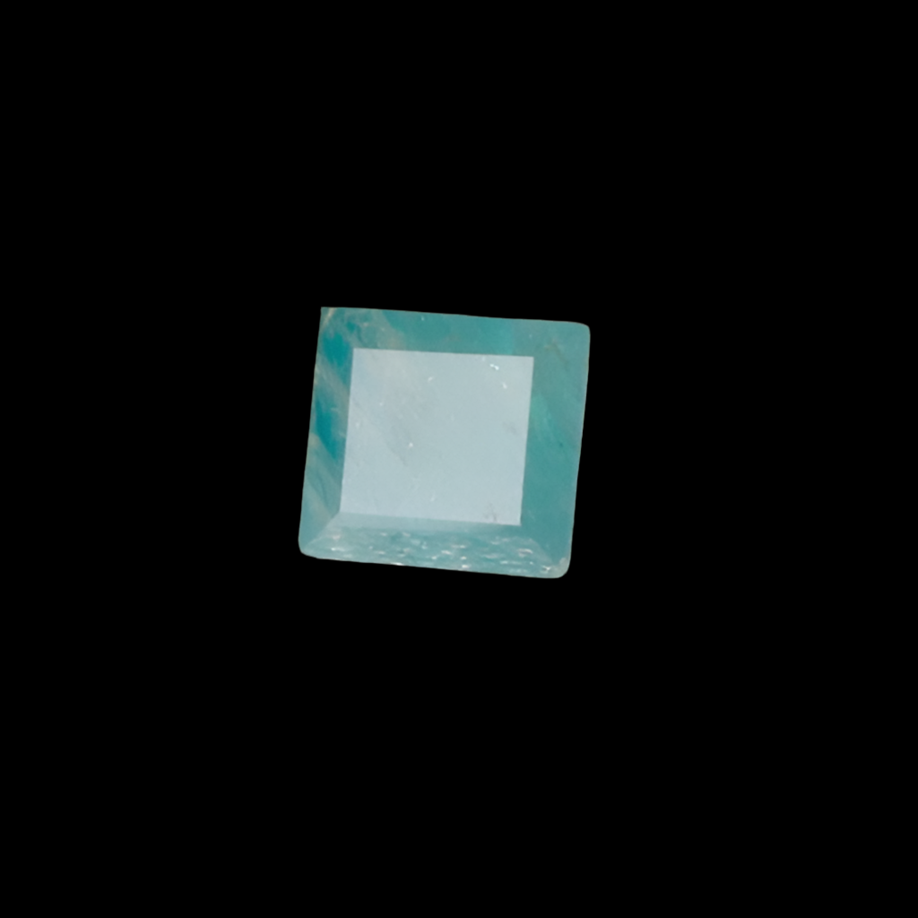 6.40 carat translucent ultra rare Grandidierite. Collector’s gem. 