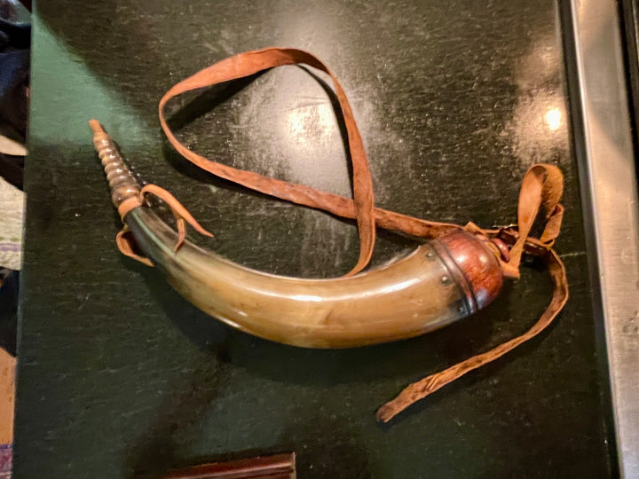 Reproduction of Antique Powder Horn