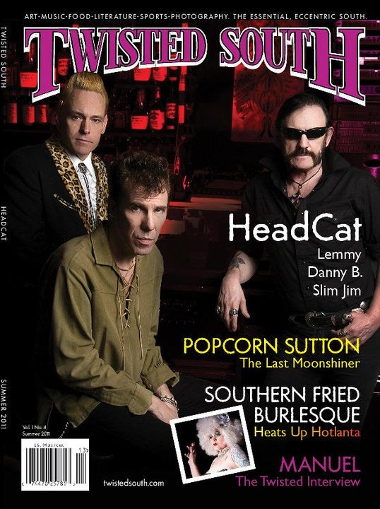 Twisted South Magazine, Head Cat Cover, Summer 2011, Vol. 1 No. 3