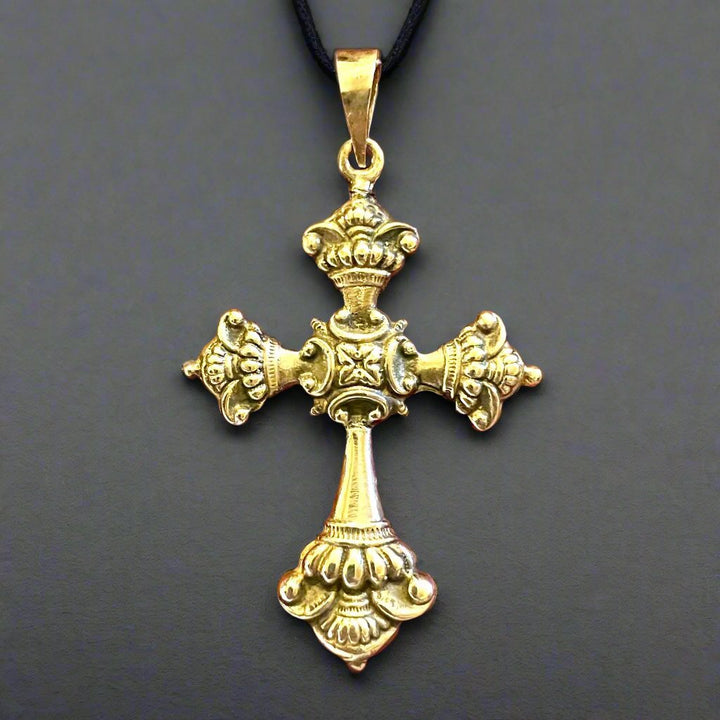 sterling silver cross pendant