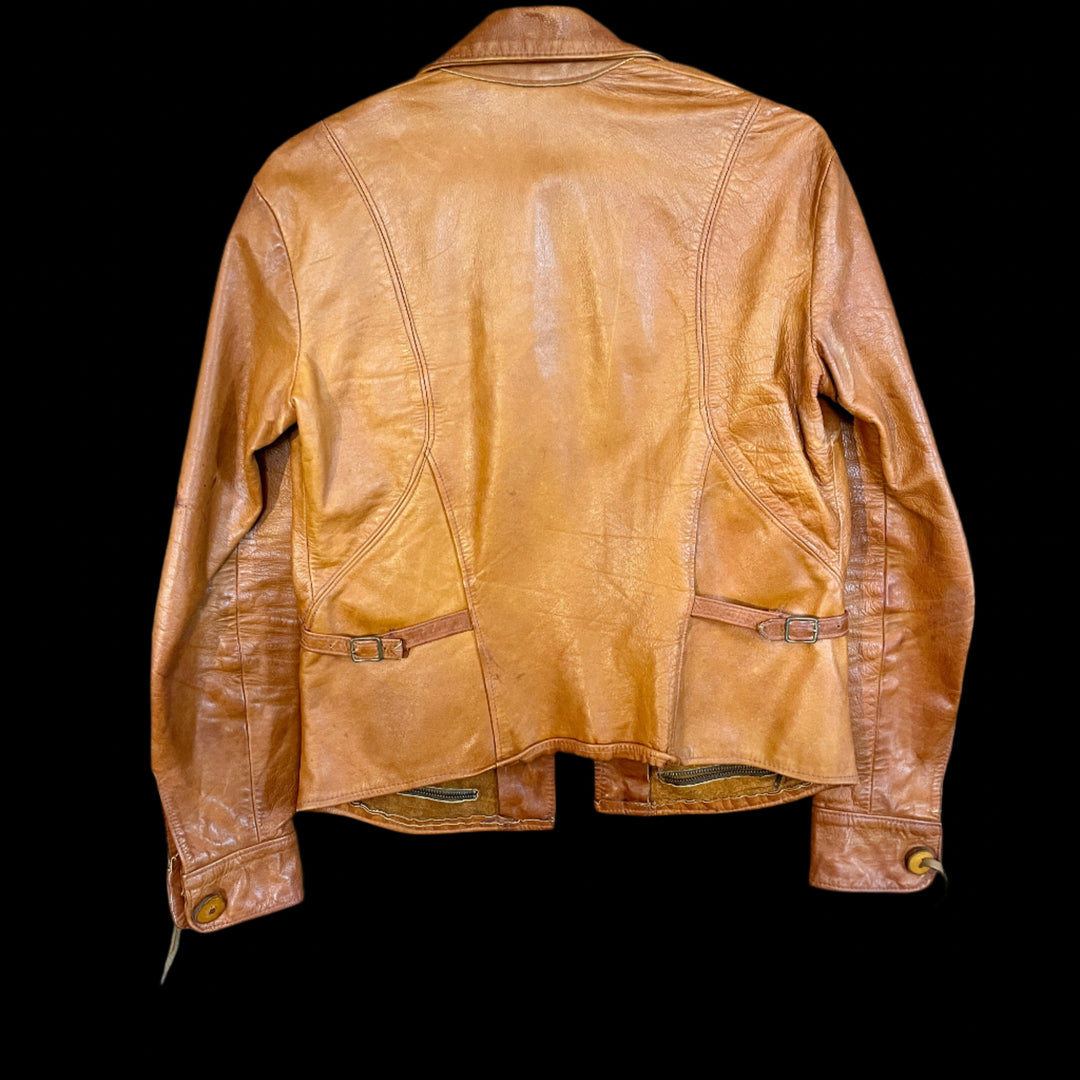 Vintage Leather Jacket, Owned by Jerry Lee Lewis, San Francisco Music Company