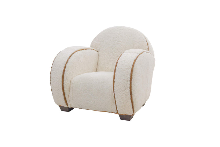 Sheepskin Chair with Jumbo Welt