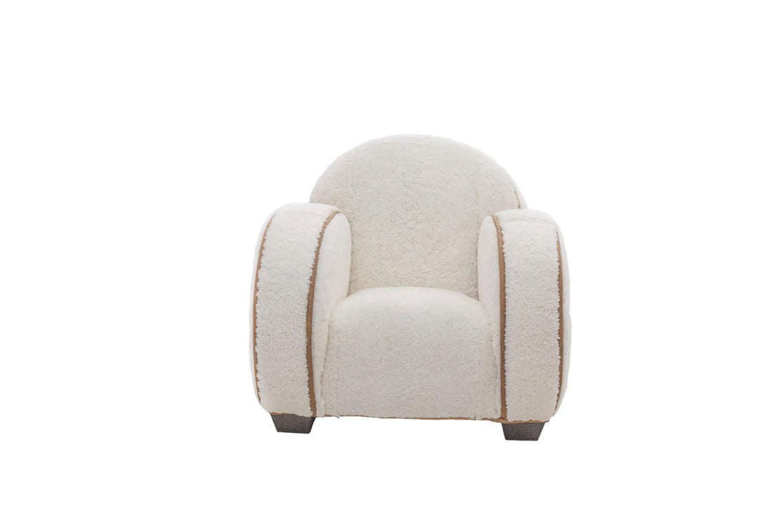 Sheepskin Chair with Jumbo Welt