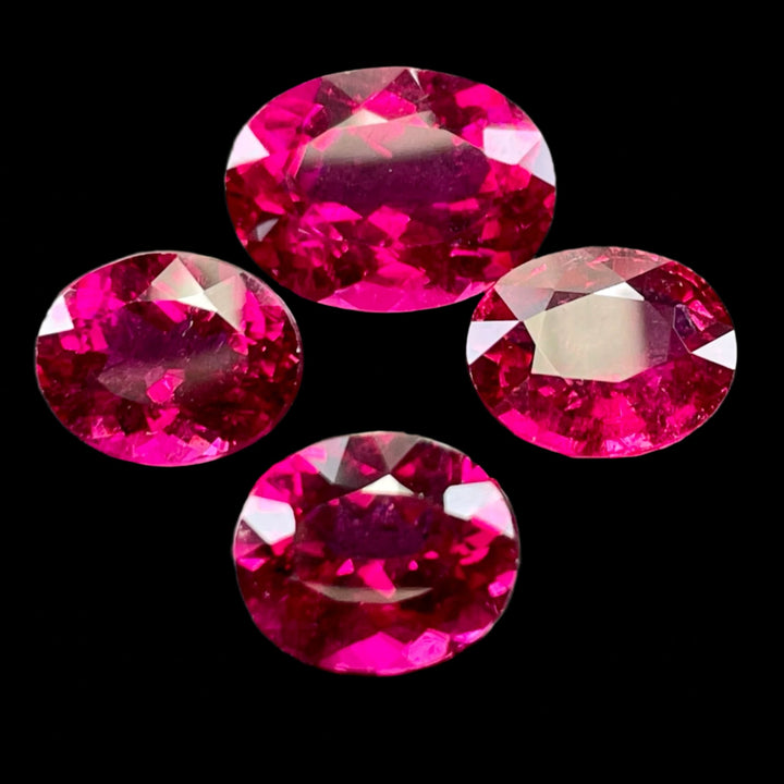 24 tcw. Rubellite Suite-Pigeon Blood Red-Nigeria