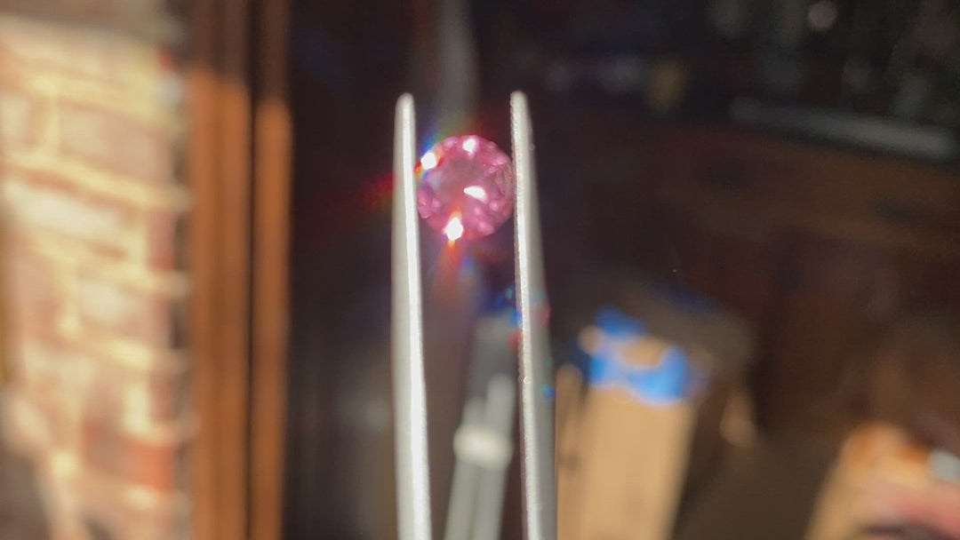 FULL SUN VIDEOPadaparadscha Pink Spinel, Rare, Luc Yen, Vietnam, Internally Flawless, Color Shift