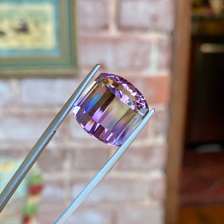 Ametrine, 21.12 ct. Fancy Oblong, Master Cut in America