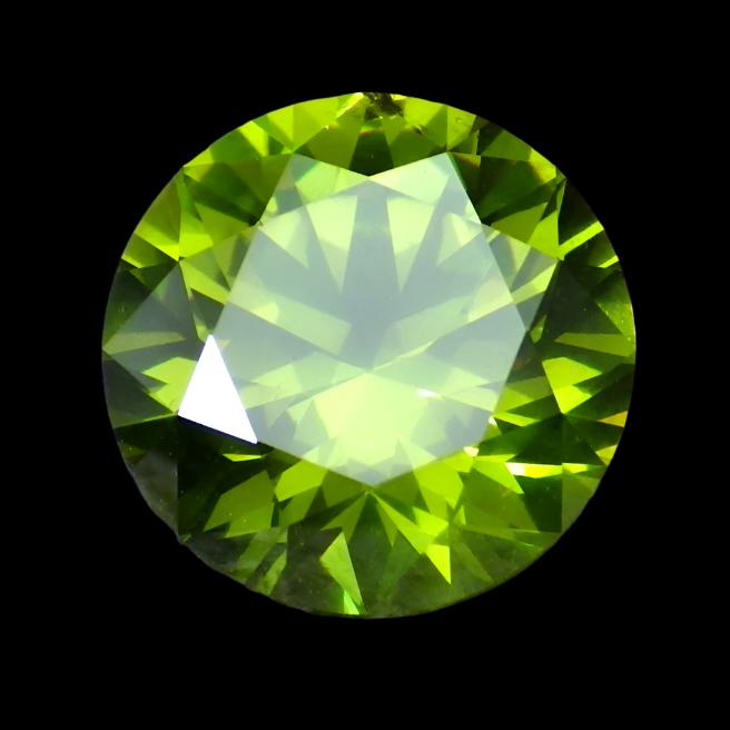 4.50 Russian Demantoid Garnet VS, Dispersion on VS #4 is Higher Than Diamond. Certified, Appraisal