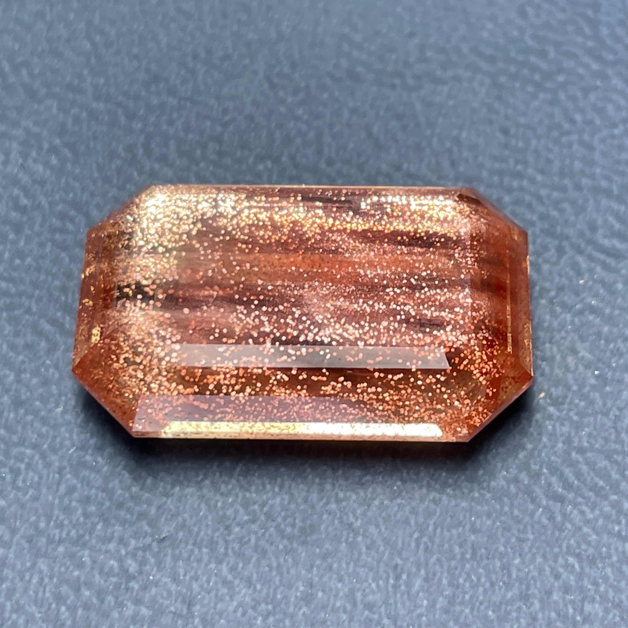 Sunstone Oregon Copper Shiller 17.6×11.7 mm Precision Faceted hotsell Fancy Cut 9.47 ct