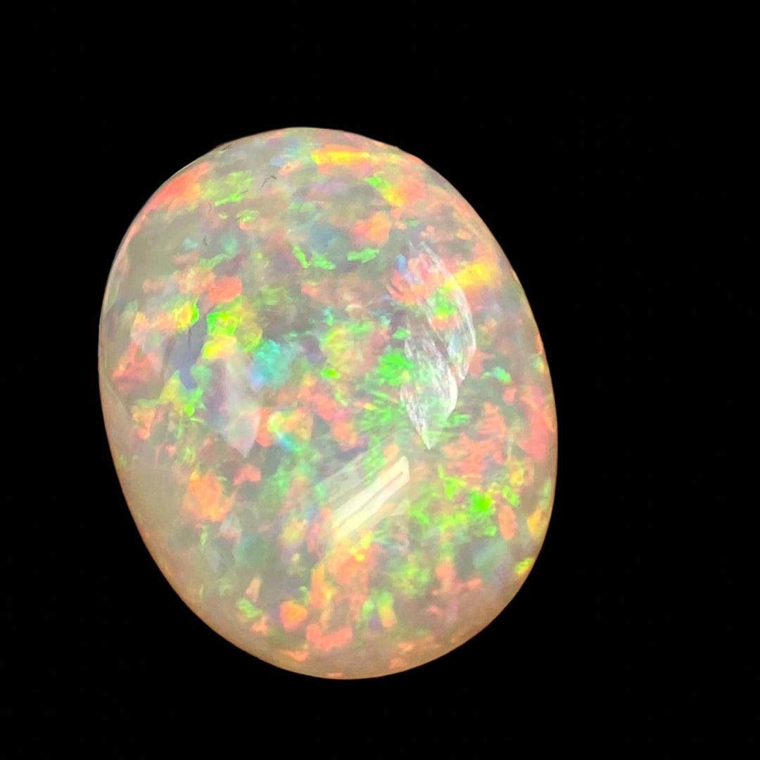 23.47 ct. Ethiopian Welo Opal Top Color, 5/5 Color and Brightness, Oval