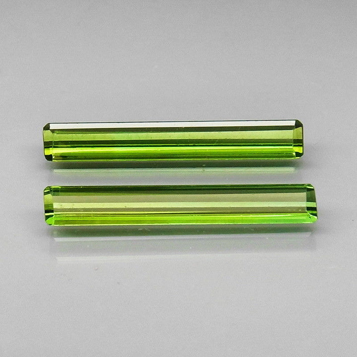 Tourmaline, 2.24 tcw. Green Matched Pair (2), Mozambique