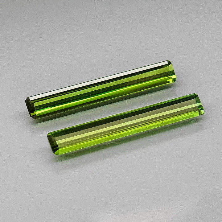 Tourmaline, 2.24 tcw. Green Matched Pair (2), Mozambique