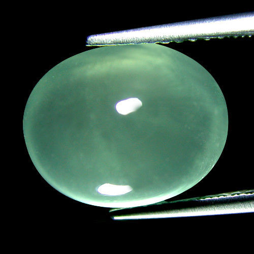 Mali Prehnite, 8.10 ct. Cabochon, Clean, Top Luster